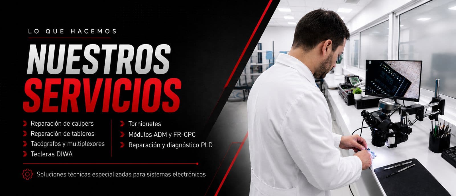 Servicios técnicos especializados de Recambio SpA